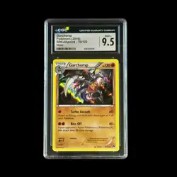 Pokemon Slab Garchomp Holo 70/122 CGC 9.5 Mint+ 2016 - Image 1
