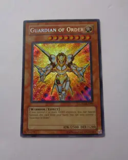 Guardian Of Order LODT-EN000 (Secret Rare, Unlimited, Lightly Played LP) Yugioh - Image 1