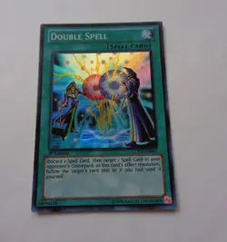 Double Spell LCYW-EN065 (Super Rare, 1st Edition, Near Mint / NM) Yugioh - Image 1