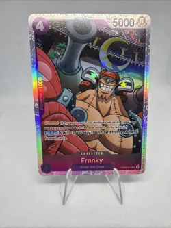 Franky OP09-072 - One Piece TCG - SR NM Super Rare Near-Mint Foil English - Image 1