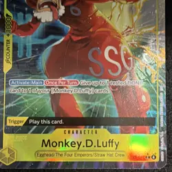 Monkey.D.Luffy ST29-012 Alternate Art One Piece CCG - Image 2