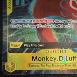 Monkey.D.Luffy ST29-012 Alternate Art One Piece CCG - Image 3