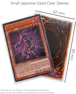TitanShield Card Protection Sleeves 150 Premium Sleeves Yu-Gi-Oh Transparent New - Image 2