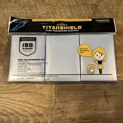TitanShield Card Protection Sleeves 150 Premium Sleeves Yu-Gi-Oh Transparent New - Image 3