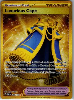 Luxurious Cape 265/182 SV04: Paradox Rift - Pokemon Card - NM - Image 1