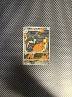 Pokemon TCG Team Rockets Raticate Card 202/182 Destined Rivals Illustration Rare - Image 1
