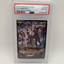 PSA 10 Umbreon V TG22/TG30 Brilliant Stars Alt Art Pokemon Card - Image 1