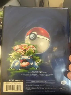 Vintage Wizards Of The Coast Pokemon Binder With Fossil Cards 742818083201 - Image 2
