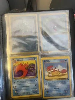 Vintage Wizards Of The Coast Pokemon Binder With Fossil Cards 742818083201 - Image 4