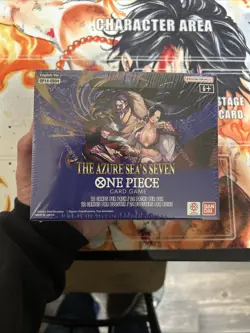 OP-14 One Piece Sealed Trading Cards The Azure Seas Seven - Image 2
