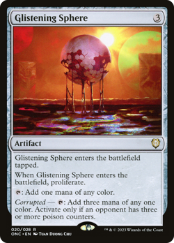 Glistening Sphere Phyrexia: All Will Be One Commander PLD CARD ABUGames - Image 1