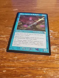 Magic MTG Card Emry, Lurker of the Loch Retro Frame Commander: the Brothers' War - Image 1