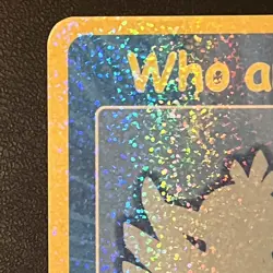 Pokemon Funskool Vintage Farfetch’d #083 Card Rare Who Am IU Holo - Image 4