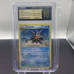 Starmie Classic Holo PRISTINE 10 005/034 Pokemon Trading Card Game - Image 1