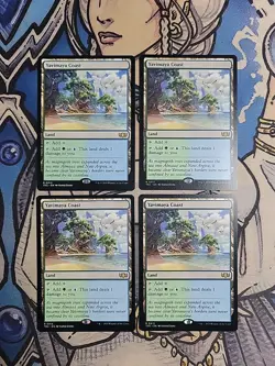4x Yavimaya Coast - NM/M TDC MTG Magic - Image 1