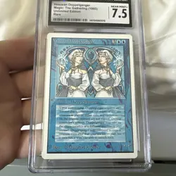 MTG Vesuvan Doppelganger Unlimited Magic the Gathering NM+ CGC 7.5 - Image 2