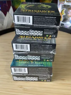 MTG STRIXHAVEN School of Mages Set of 3 PreRelease Kits New Sealed - Image 5