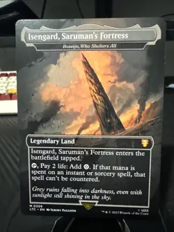 Isengard, Saruman's Fortress - Boseiju, Who Shelters All Commander: the Lord of - Image 1