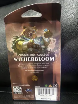 MTG MAGIC THE GATHERING STRIXHAVEN SCHOOL OF MAGES WITHERBLOOM THEME BOOSTER - Image 2