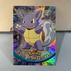 OFFICIAL POKEMON CARD TOPPS #08 WARTORTLE EXCELLENT CONDITION. 2587 - Image 1