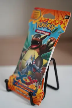 Pokemon TCG XY Flashfire Sleeved Hanger Booster Pack Kangaskhan Art Sealed - Image 3