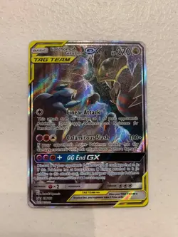 2019 Pokemon SM Black Star Promo #SM193 Garchomp & Giratina Gx - Image 1