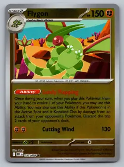 Pokemon TCG ME02: Phantasmal Flames Flygon - 053/094 Reverse Holo - Image 1