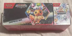 Sam’s Club Pokemon Prismatic Evolutions Surprise Box & Booster Bundle SEALED - Image 1