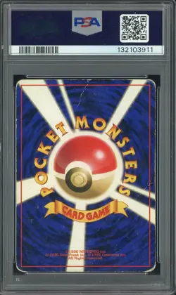 1996 Pokemon Japanese Basic #65 Alakazam Holo PSA 1 PR - Image 2