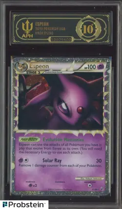 2010 Pokemon HG & SS Undaunted #81/90 Espeon Holo APH 10 - Image 1