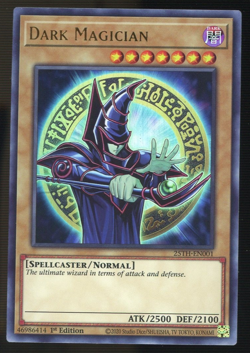 2022 Yu-Gi-Oh! Dark Magician 25TH-EN001 Battle of Chaos 1st Edition - Image 1