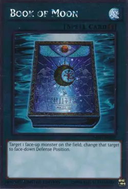 Book of Moon - NKRT-EN027 - Platinum Rare - Limited Edition NM Yugioh Noble Knig - Image 1