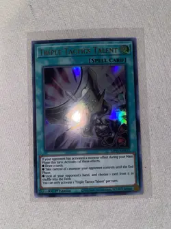 Konami Yu-Gi-Oh! Triple Tactics Talent Ultra Rare Spell 1st Ed MP21-EN143 - Image 1