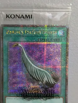x2 Yu-Gi-Oh! Harpie's Feather Duster EDC1-EN001 Quarter Century Secret Rare - Image 5