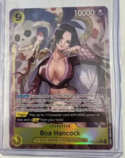 One Piece Boa Hancock - OP14-112 (Alternate Art) The Azure Sea's Seven Foil NM - Image 3