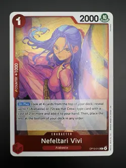 Nefeltari Vivi OP13-012 R | One Piece TCG Carrying On His Will English - Foil NM - Image 2