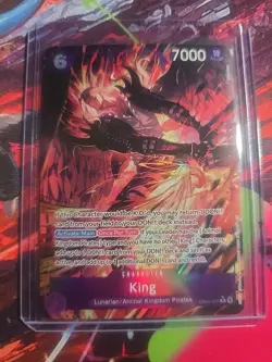 One Piece The Azure Sea’s Seven OP14 King EB04-031 R Alt Art English - Image 1