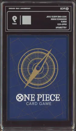 2022 One Piece Chinese OP010-013 Romance Dawn Sanji PCG 9 MINT - Image 2
