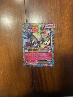 Pokemon TCG Mega Mawile EX XY104 2016 Promo Holo Card, Moderately Played - Image 1