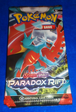 2023 Pokemon Scarlet & Violet Paradox Rift 10 card Booster Pack as pictured 820650853999 - Image 1