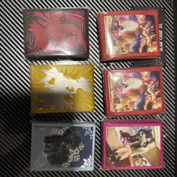 Lot Of 6 Pokemon ETB Mixed Card Sleeves NEW SEALED - Image 1