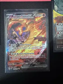 Team Rocket's Moltres ex - (Destined Rivals Stamp) 229/182 Miscellaneous Cards & - Image 3