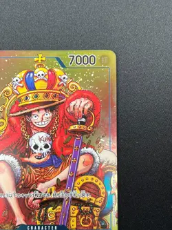[NM] Monkey D. Luffy ONE PIECE Card Japanese P-043 Weekly Shonen Jump Promo 4F28 - Image 5