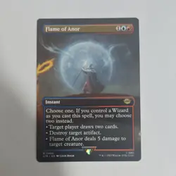 Flame of Anor 0406: Borderless Instant Rare Regular Universes Beyond MTG Card - Image 1