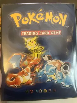 Pokemon Wizards Of The Coast Album With Base Set/ Base Set 2 Cards - Image 1
