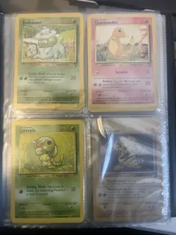 Pokemon Wizards Of The Coast Album With Base Set/ Base Set 2 Cards - Image 3