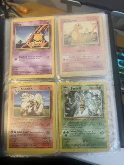 Pokemon Wizards Of The Coast Album With Base Set/ Base Set 2 Cards - Image 4