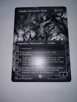Vraska, Betrayal's Sting (Borderless) M Phyrexia: All Will Be One 337 NM - Image 1