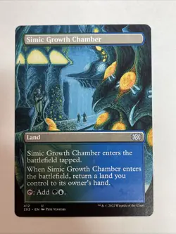 Simic Growth Chamber (Borderless) Double Masters 2022 #412 Uncommon - Image 1