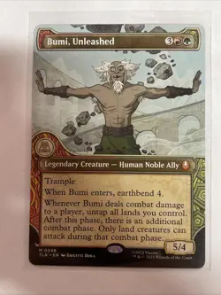 Bumi, Unleashed (Showcase) Avatar: The Last Airbender #348 Mythic - Image 1